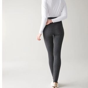 Whitehouse Blackmarkt Women's Gray High-Waisted Leggings Size 6R